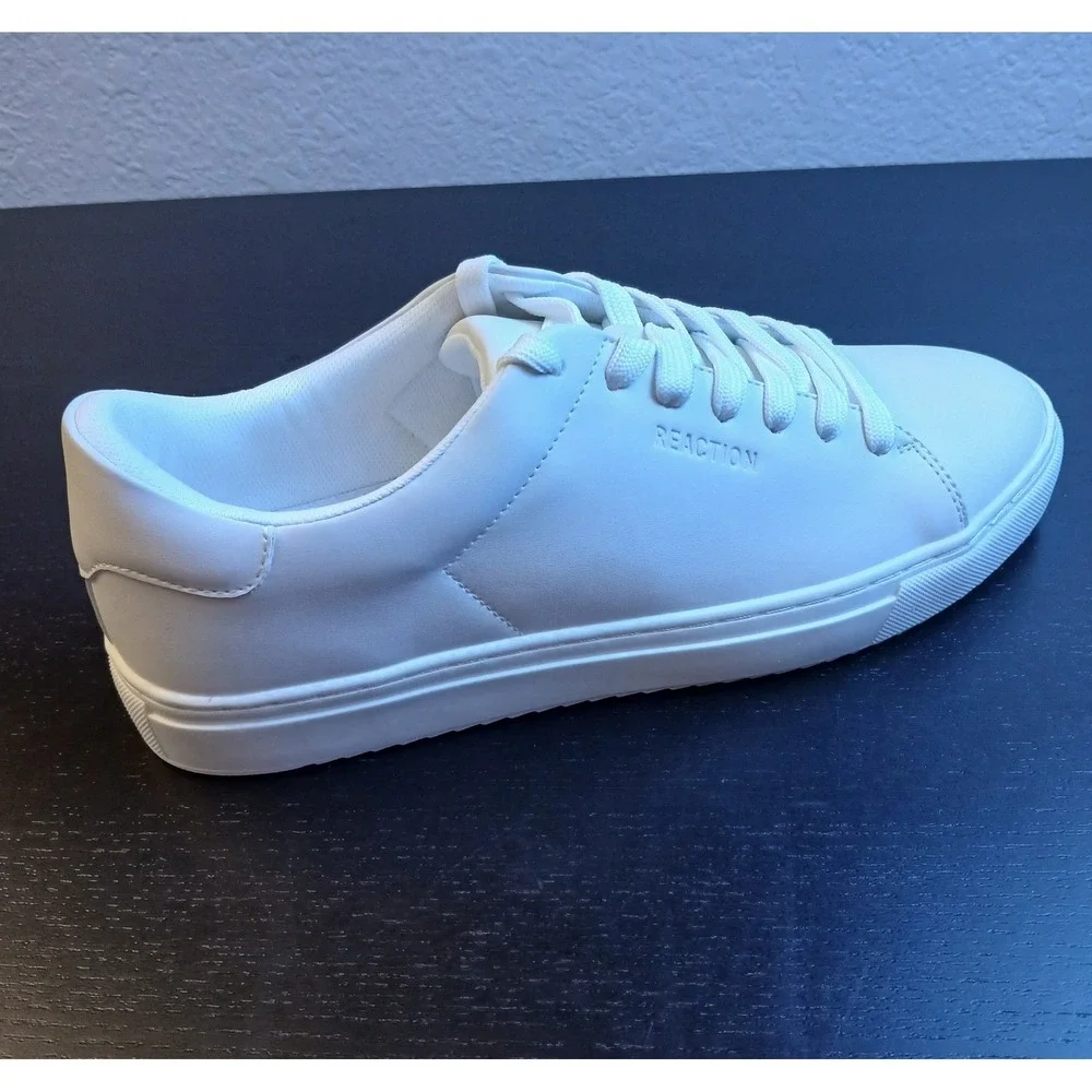 Kenneth Cole Reaction KRJAVON-O white Low Top Sneakers Men's 12 M New
